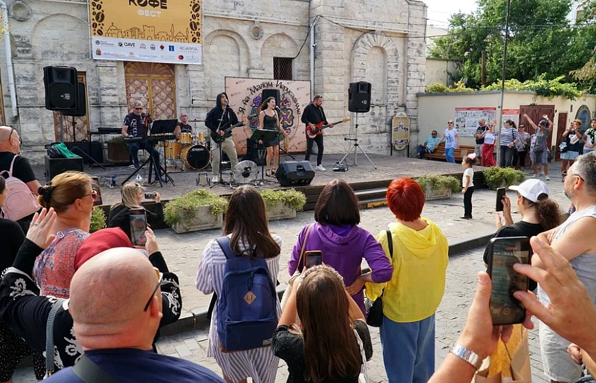 В Евпатории прошел «Крым КОФЕ фест»